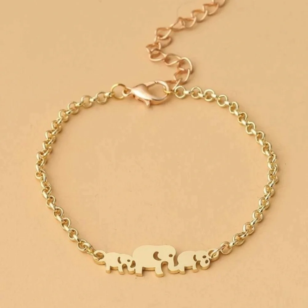 ☀️ Elephant Copper Bracelet- Beautiful gift - Picture 2 of 4